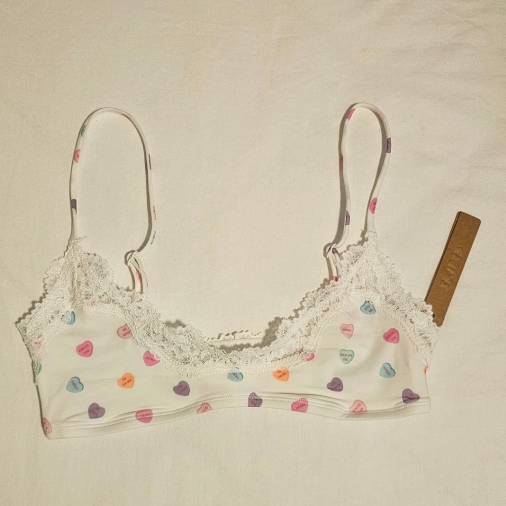 SKIMS Fits Everybody Lace Bralette